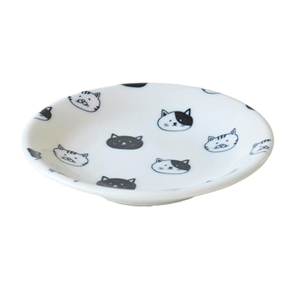 皿 小皿 取り分け皿 ねこ プレート 12cm 035642