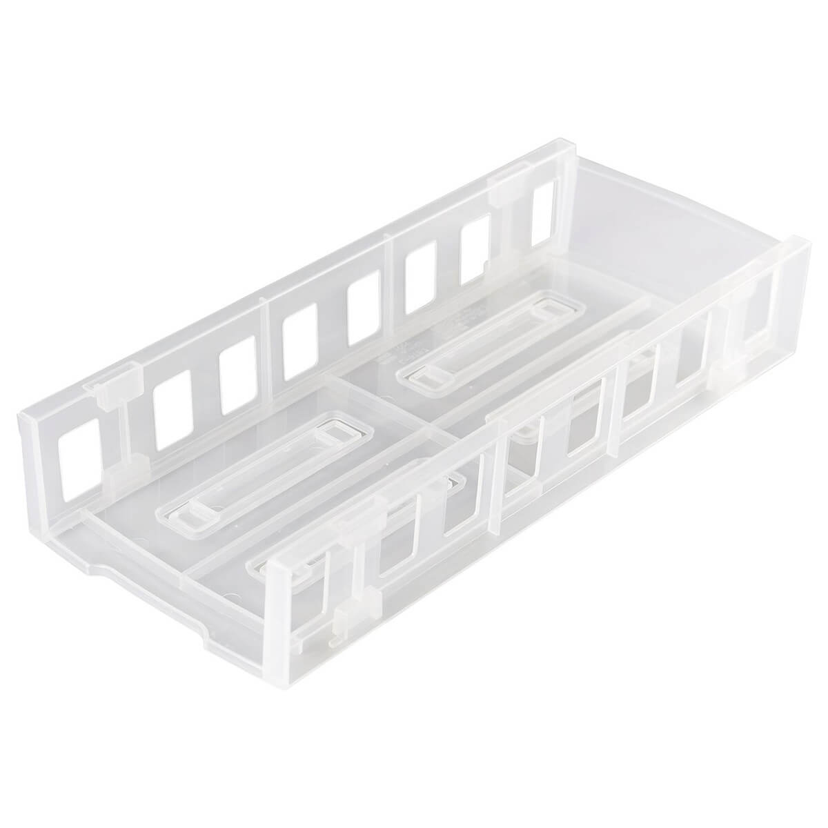 【定価35万】ハーフラック ホワイト キッチンA4ハーフラック クリア 約14.4cm×34×6cm 038421