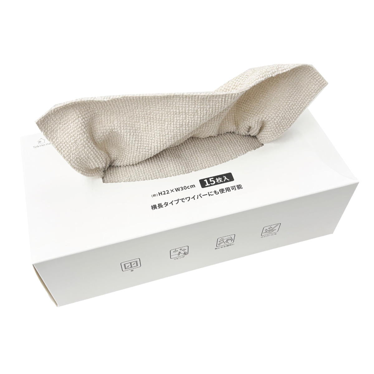 Tokinone PB.マイクロファイバークロスBOX15枚入 040484