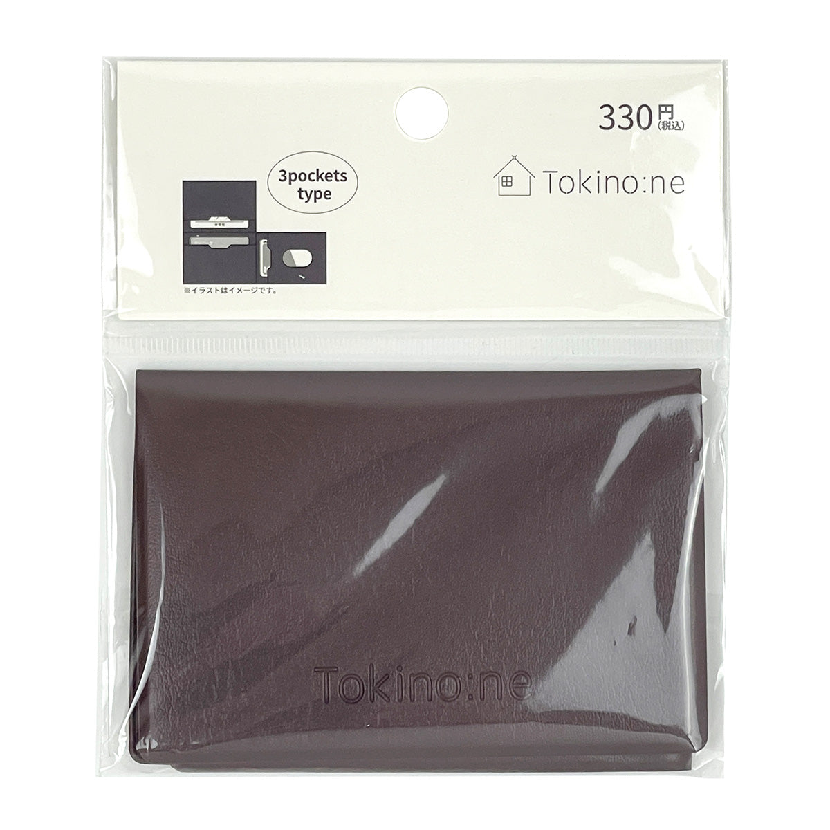 Tokinone PB.パス&カードケースBR 041948