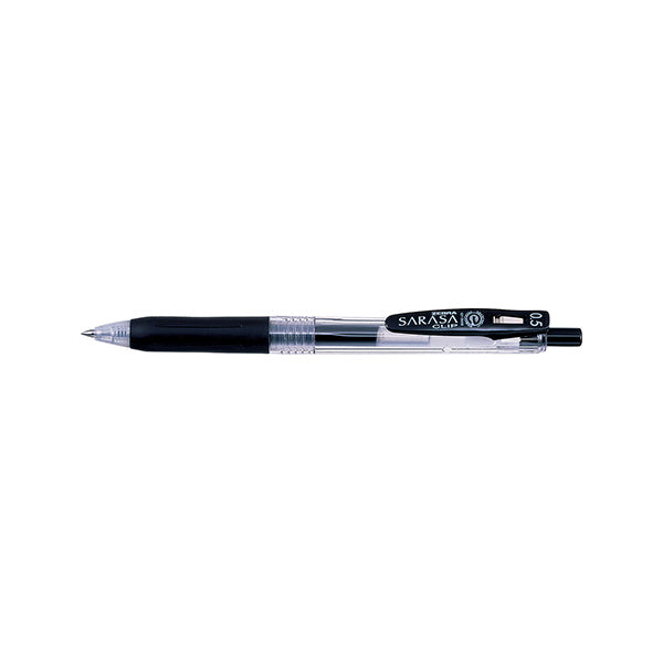 ボールペン ZEBRA ゼブラジェルボールペン SARASA サラサ 0.5 細字 ブラック　045732