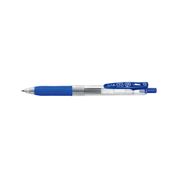 ボールペン ZEBRA ゼブラジェルボールペン SARASA サラサ 0.5 細字 ブルー　045734