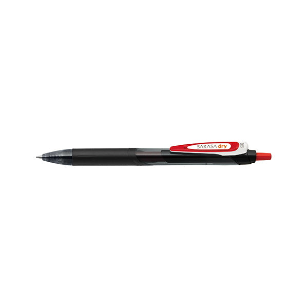 【OUTLET】ゼブラ サラサドライボールペン 0.5mm レッド　045805