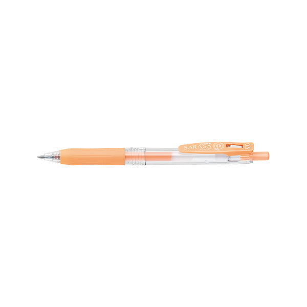 ボールペン ZEBRA ゼブラジェルボールペン SARASA サラサ 0.5 ミルクオレンジ　045900