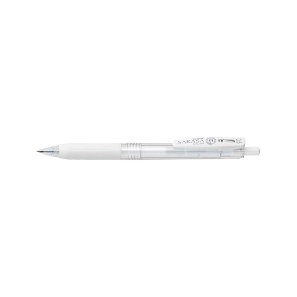 ボールペン ZEBRA ゼブラジェルボールペン SARASA サラサ 0.5 ミルクホワイト　045904