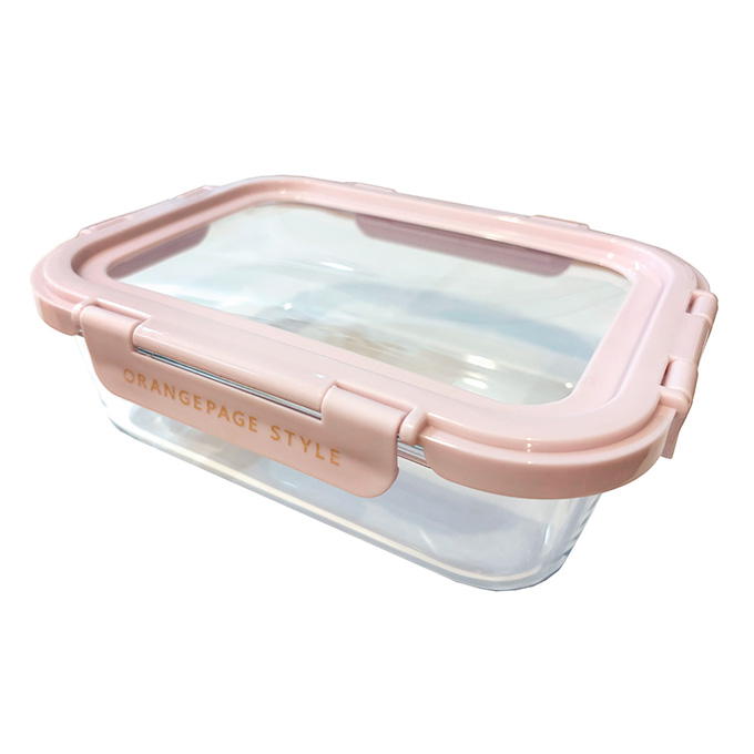 PB.オレンジページコラボ ピタッと密着保存容器L 046051