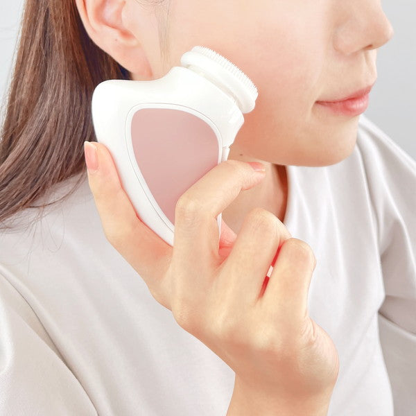 【OUTLET】洗顔ブラシ 電動 フェイシャルブラシ スキンケア 角質除去 電池式 PB.電動フェイシャルブラシ 電動洗顔ブラシ　046381