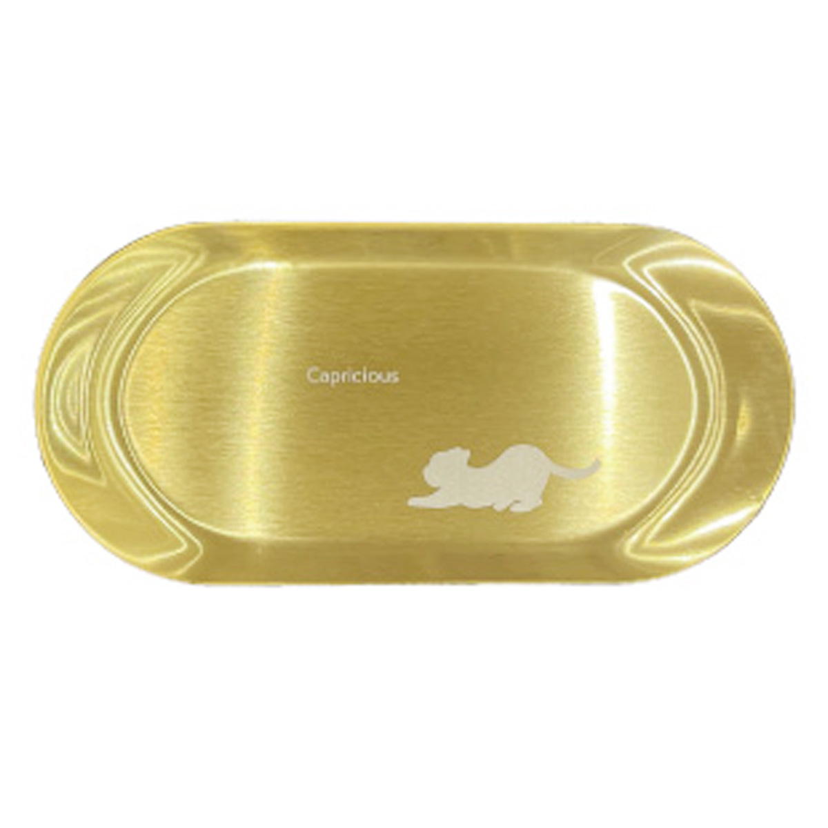 Tokinone PB.ゴールドトレイ オーバル ネコ S 046964