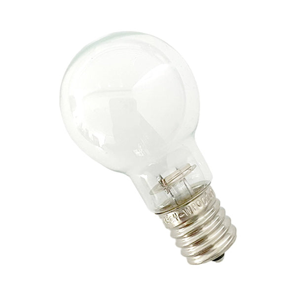 電球 ミニクリプトン電球 ホワイト 40W 口金E17 直径3.5×6.7cm　048915