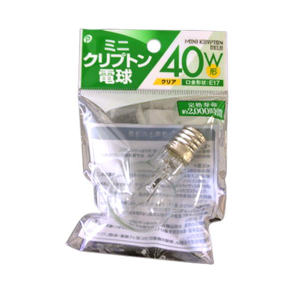 すのあいKTクリプトン電球 40W E17口金 LDS110V40WKT Amazon | パナソニック KTクリプトン電球 40W E17口金