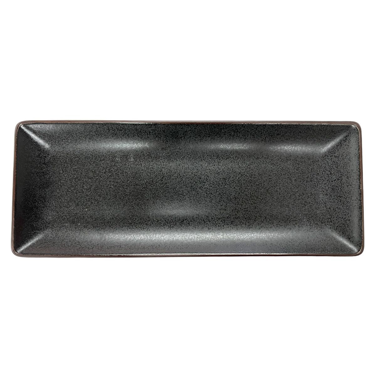 OUTLET】皿 スクエア Tokinone PB. 長皿 黒 約L30cm×W12cm×H2cm 049320