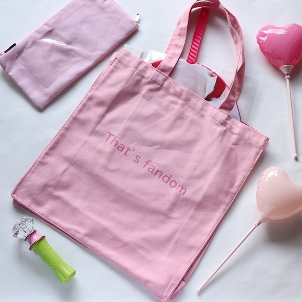 トートバッグ PB.推し色トート ピンク 約H40×W38×D12cm  049785