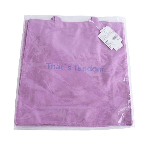 トートバッグ PB.推し色トート パープル 約H40×W38×D12cm 紫 049786