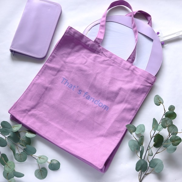 トートバッグ PB.推し色トート パープル 約H40×W38×D12cm 紫 049786