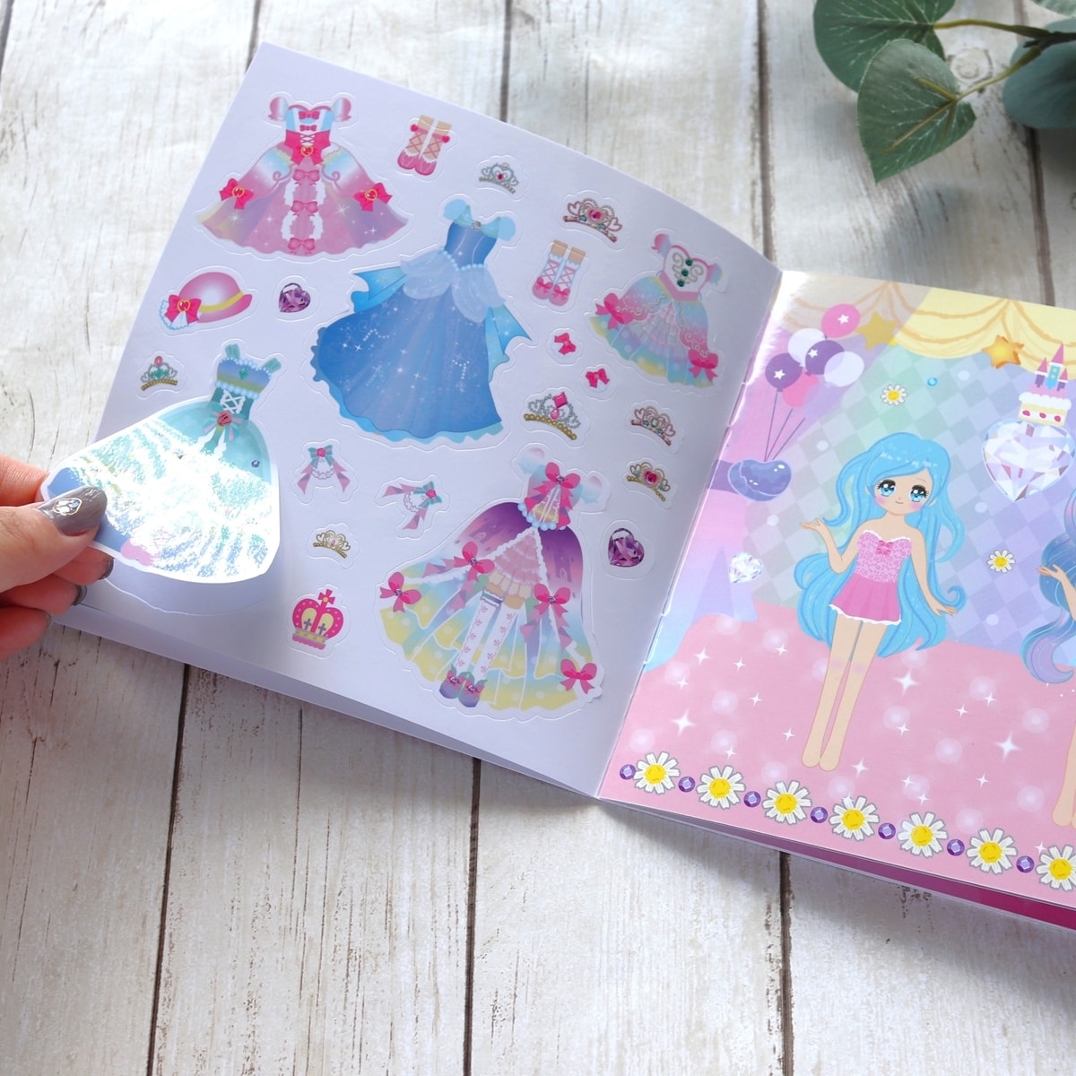 シールブック タイニープリンセス　050507