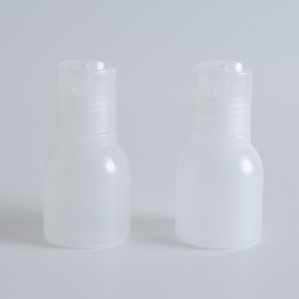 トラベルボトル 詰め替え容器ワンタッチプッシュボトル 2P 50ml　053195