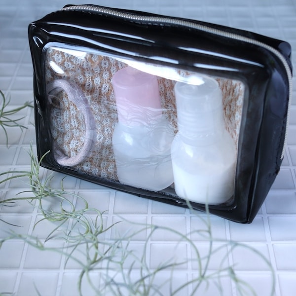 トラベルボトル 詰め替え容器ワンタッチプッシュボトル 2P 50ml　053195