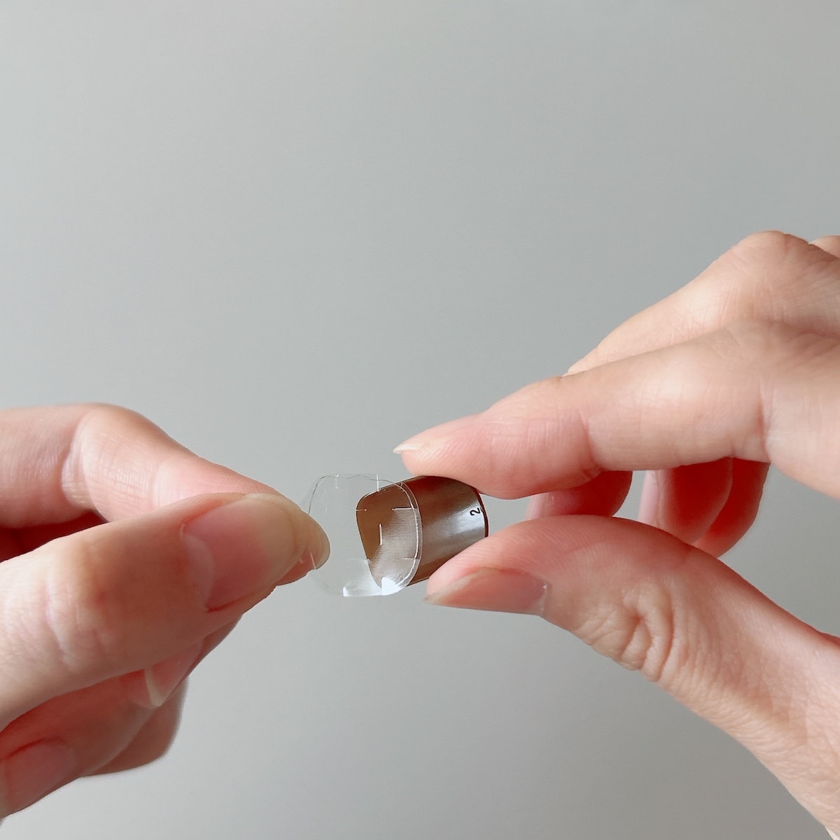 OUTLET】つけ爪 PB. fasmy ネイルチップ 24枚入 03 ブラウンマーブル