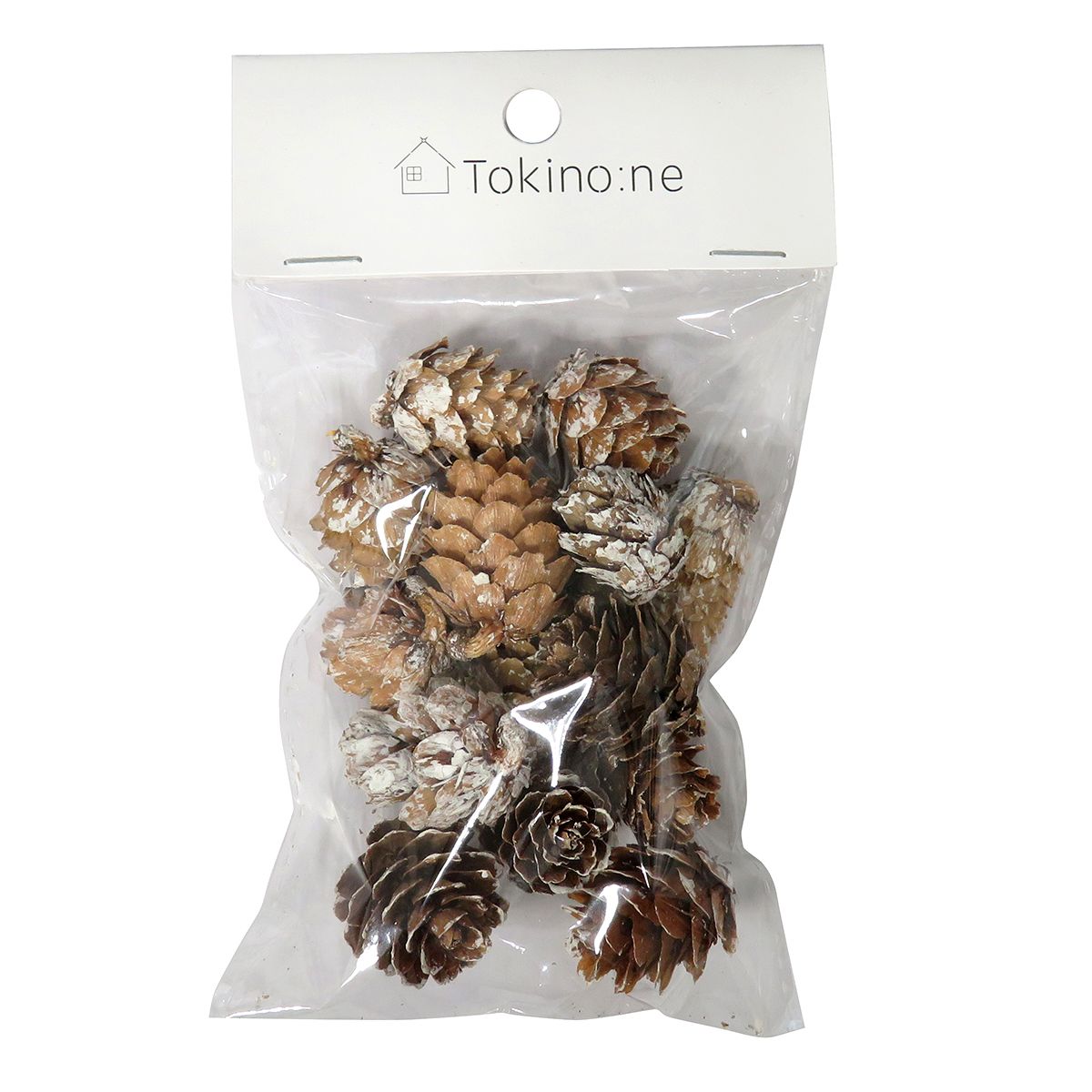 【在庫限り】クリスマス リースパーツ リース装飾 Tokinone PB.デコレーションドライパーツ/松ぼっくり  054855