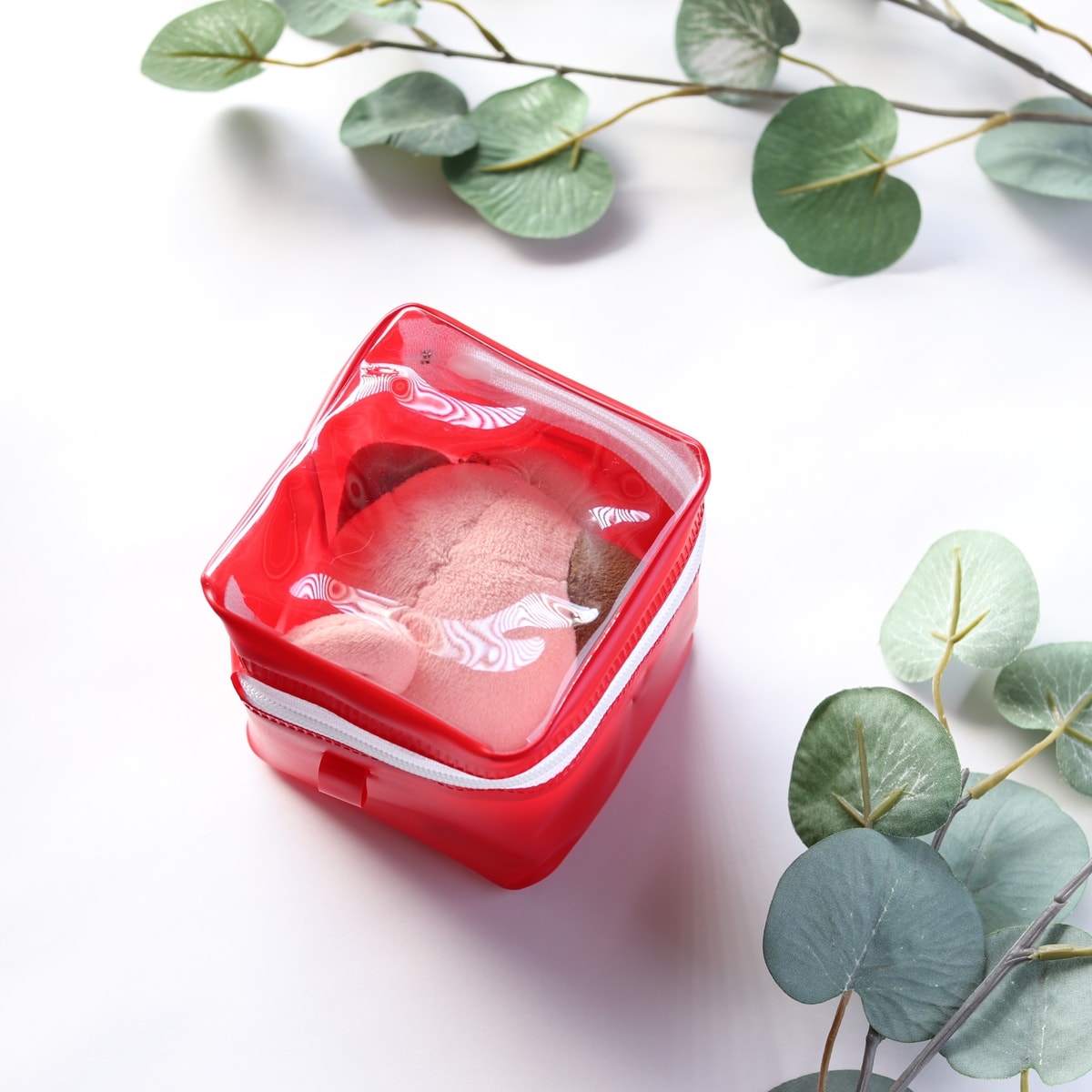 ポーチ、ぬいぐるみ・マスコット10体セット ぬいポーチ ぬい服 ポンチョ さくらんぼ ぬいぐるみ 10cm 収納