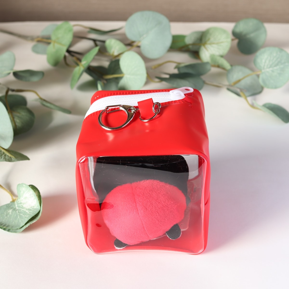 ぬいポーチ ぬいケース PB.繋げるぬい収納ポーチ キューブ （イエロー