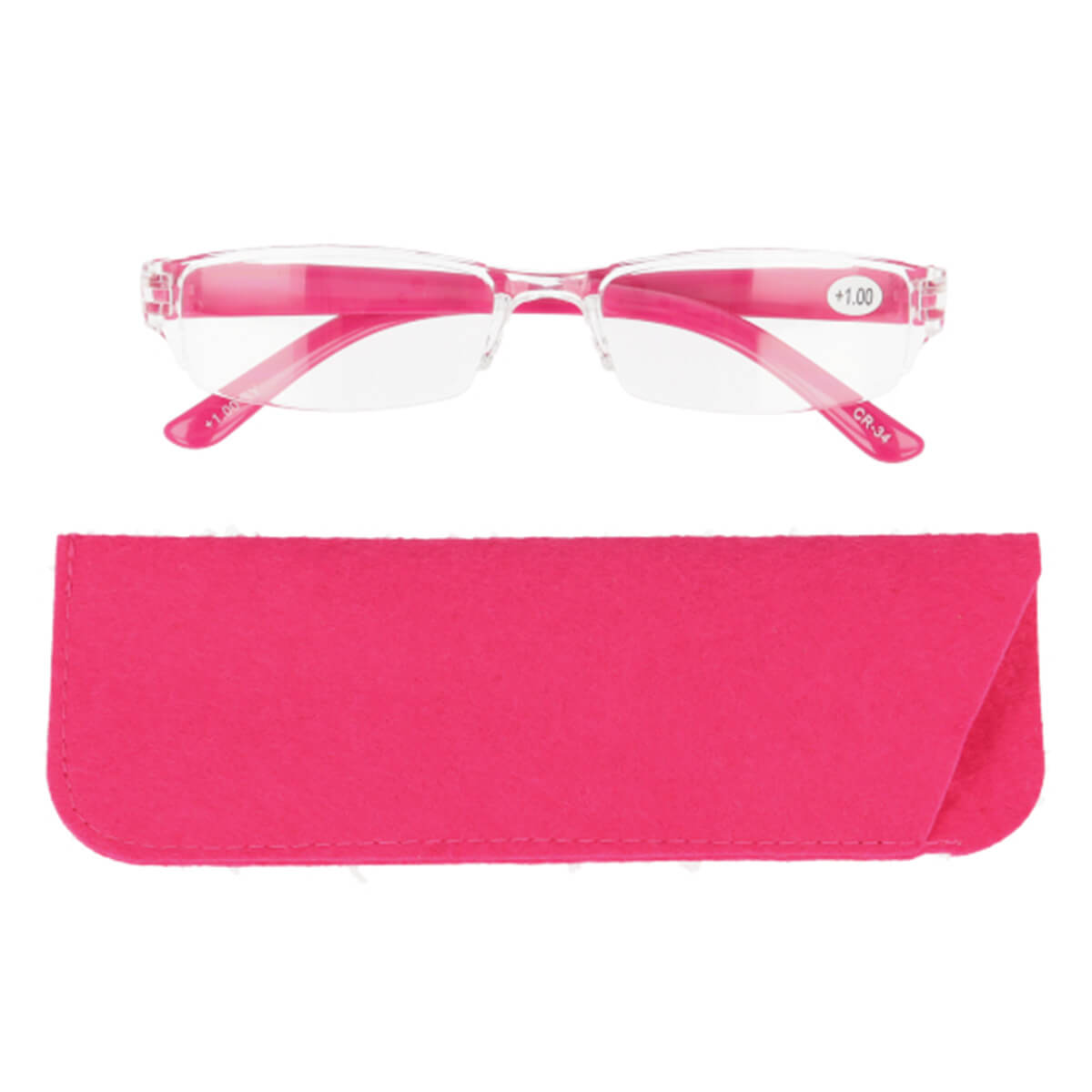 ファッション老眼鏡ケース付 1.0度　056360