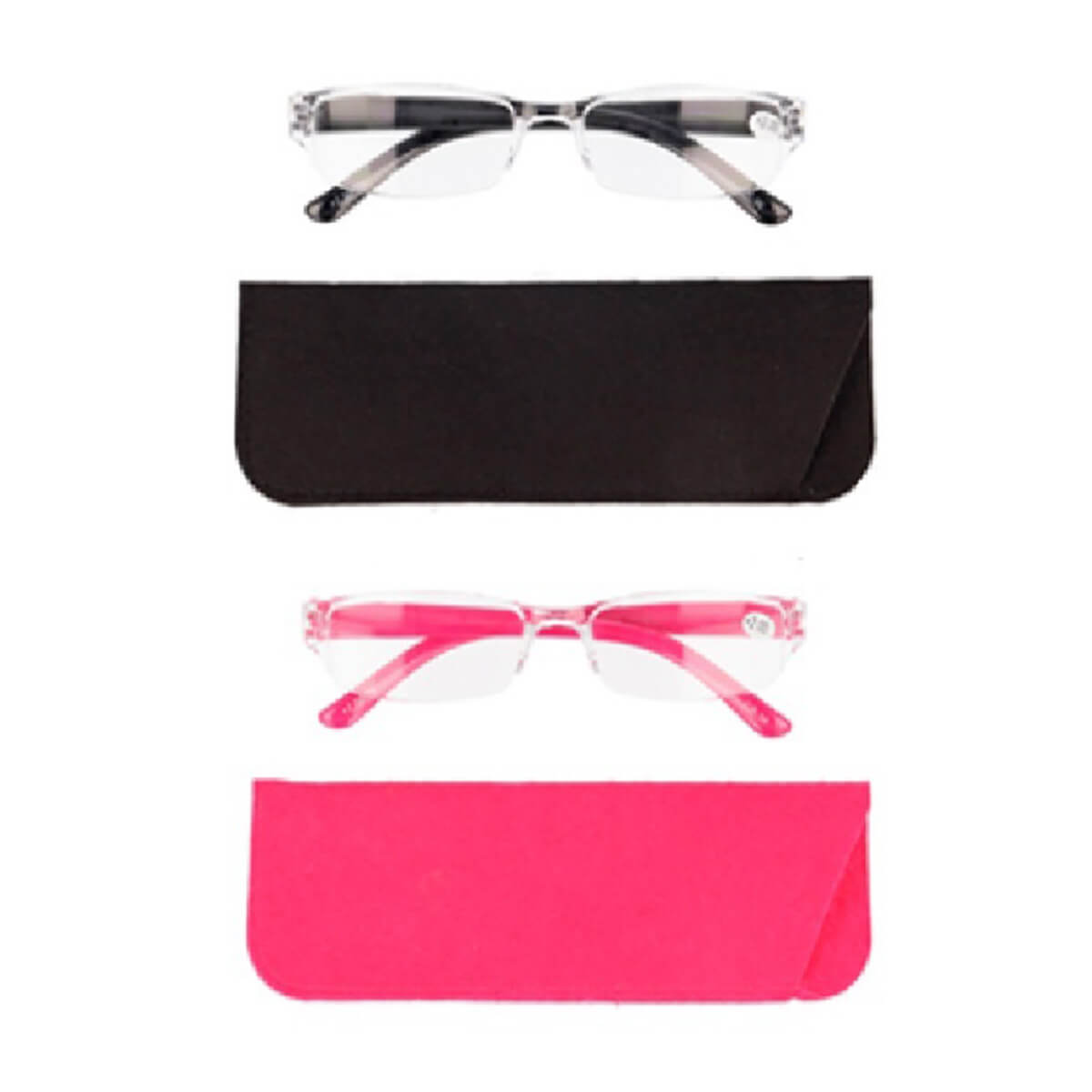 ファッション老眼鏡ケース付 2.0度 056362