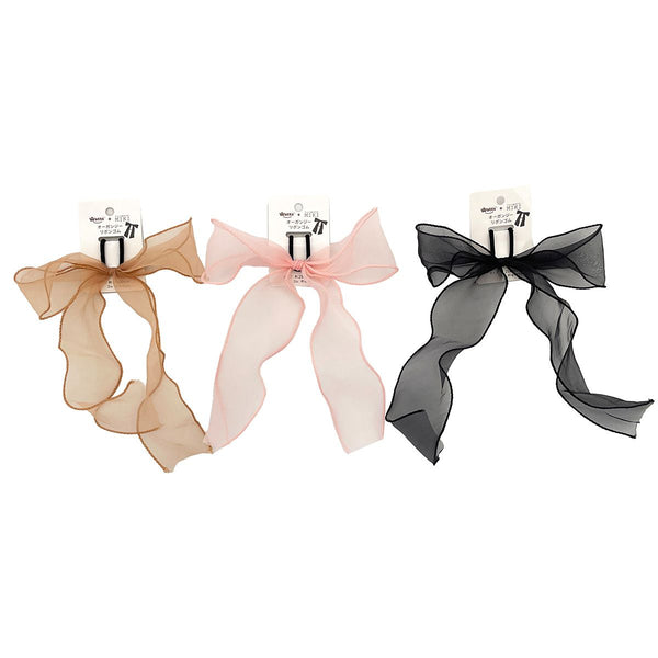 専用出品 マゼンダ様専用 オーガンジーリボンヘアゴム インド刺繍リボンと