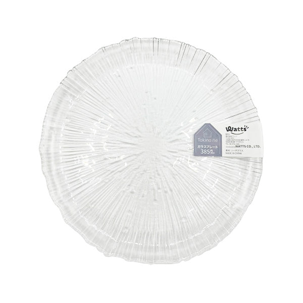 皿 中皿 ガラス製 Tokinone PB.ガラスプレート 15.8cm ディッシュ デザートプレート　057413