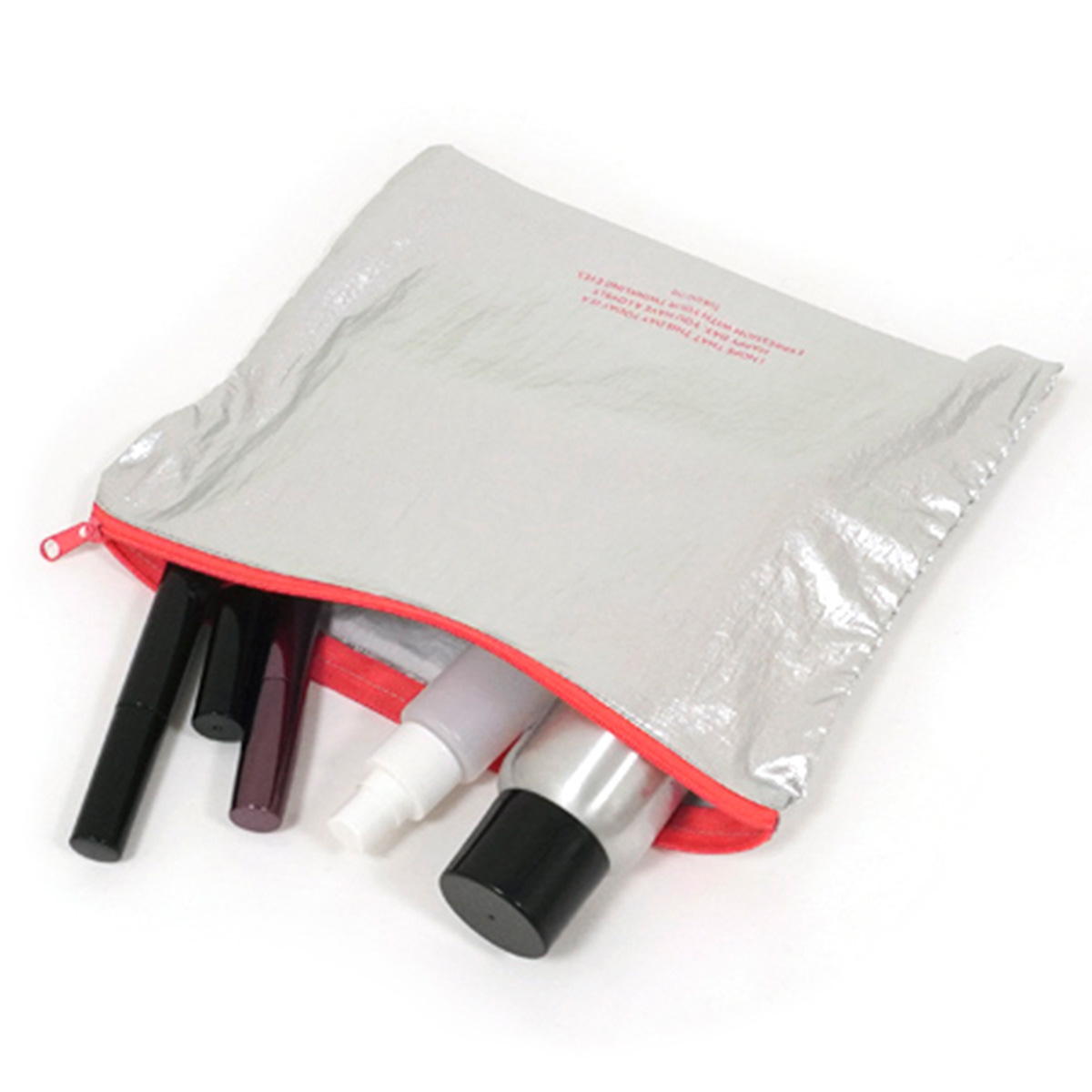 OUTLET】Tokinone PB.シルバーフラットポーチ ピンク 059488