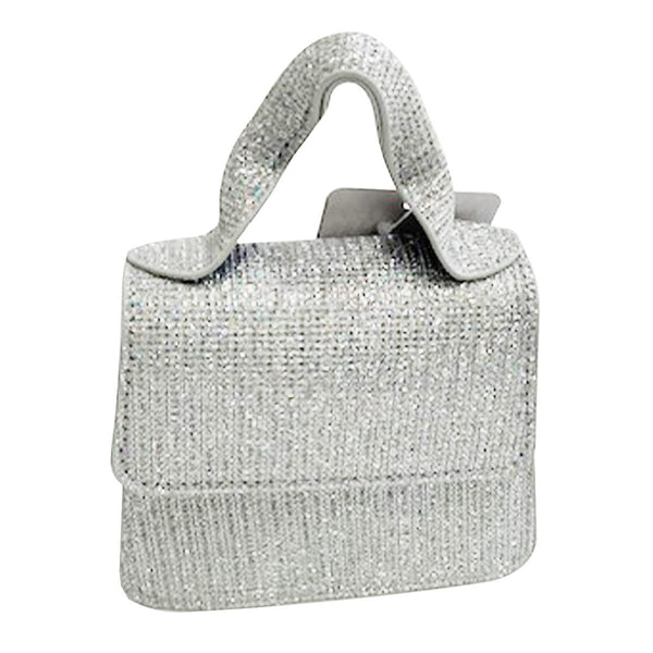 ☆VIP限定☆非売品☆ノベルティ☆ミニショルダーポーチ 巾着型シルバー