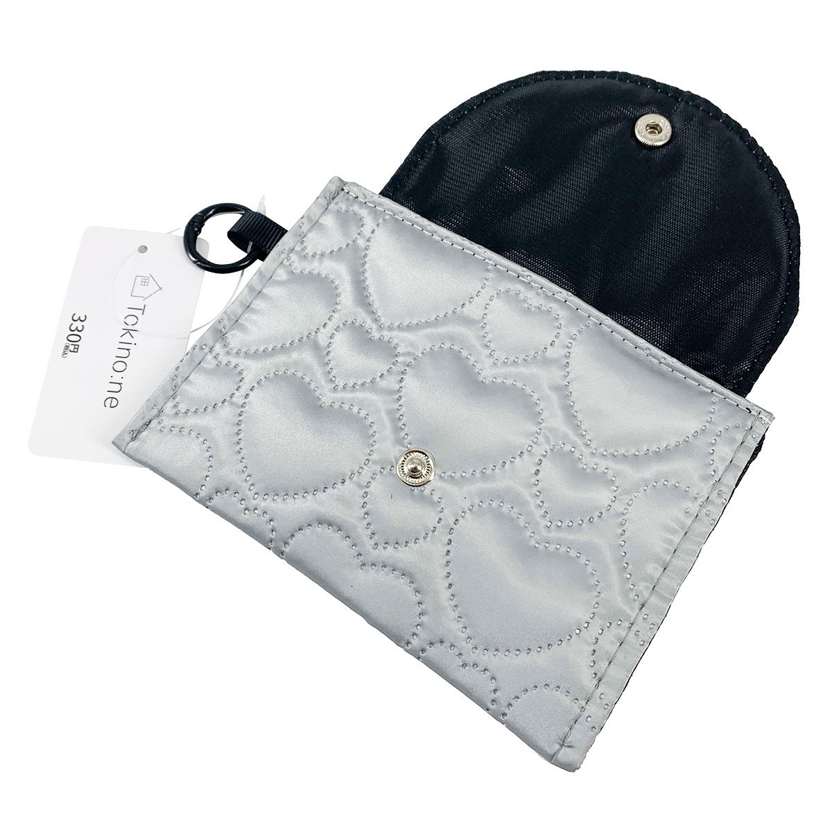 ピーチ OUTLET】Tokinone PB.ハートかぶせポーチ 059558
