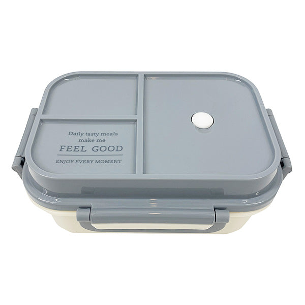 【在庫限り】お弁当箱 Tokinone PB.ランチボックス ２段 ランチケース 1000ml グレー　059864