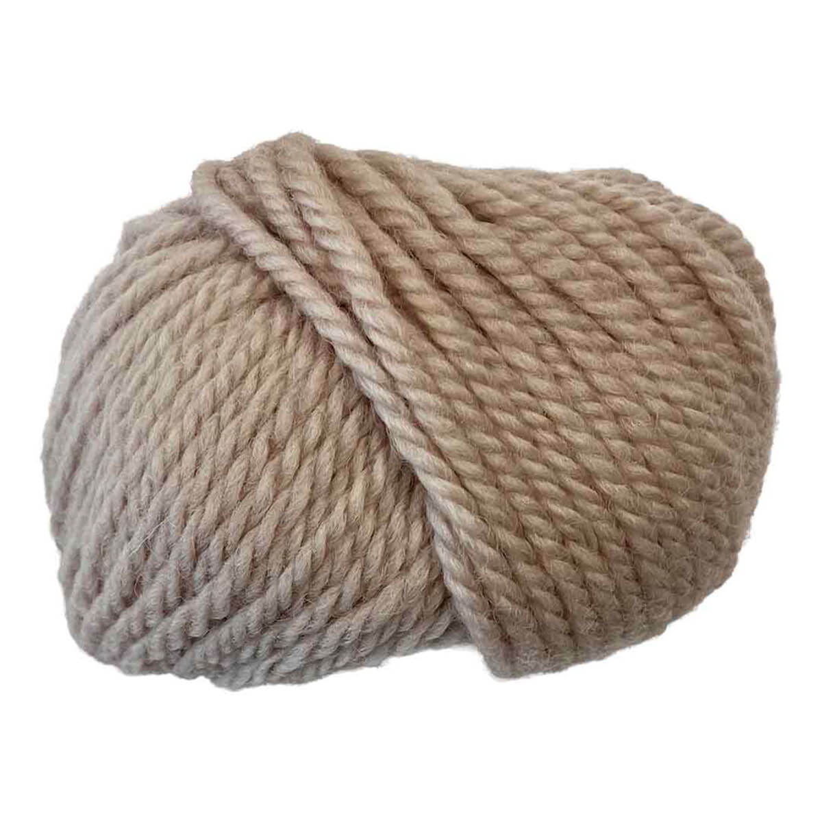 純毛極太 25g 607ベージュ 061045