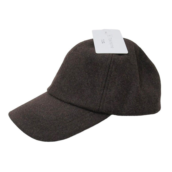 OUTLET】Tokinone PB.ウール風キャップ 無地 BR 063209