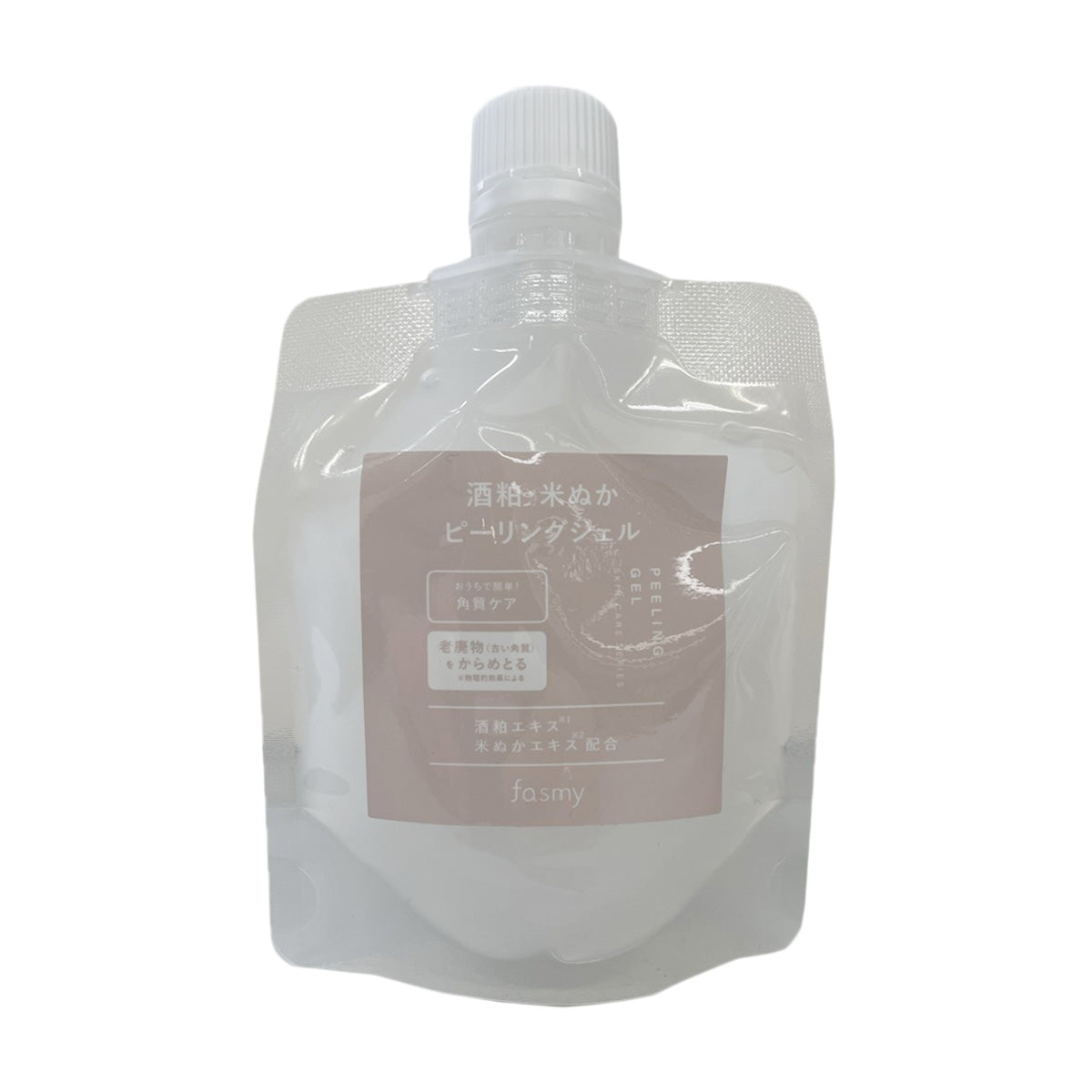 PB. fasmy 酒粕･米ぬか ピーリングジェル80g 064859