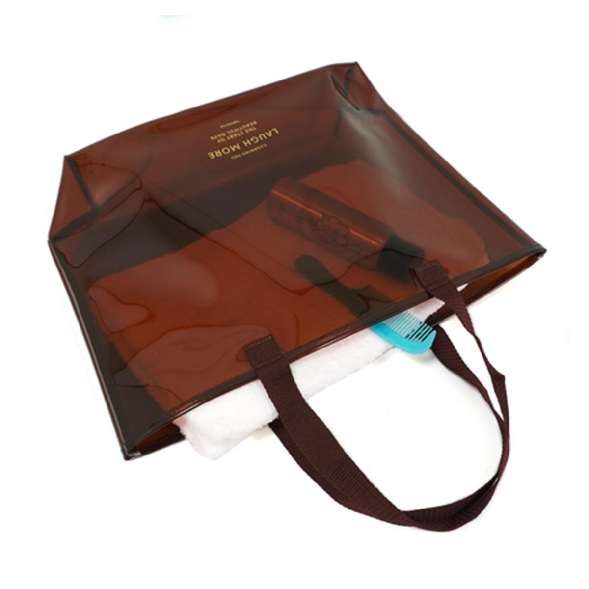 OUTLET】Tokinone PB.PVCバッグ M ブラウン 065666