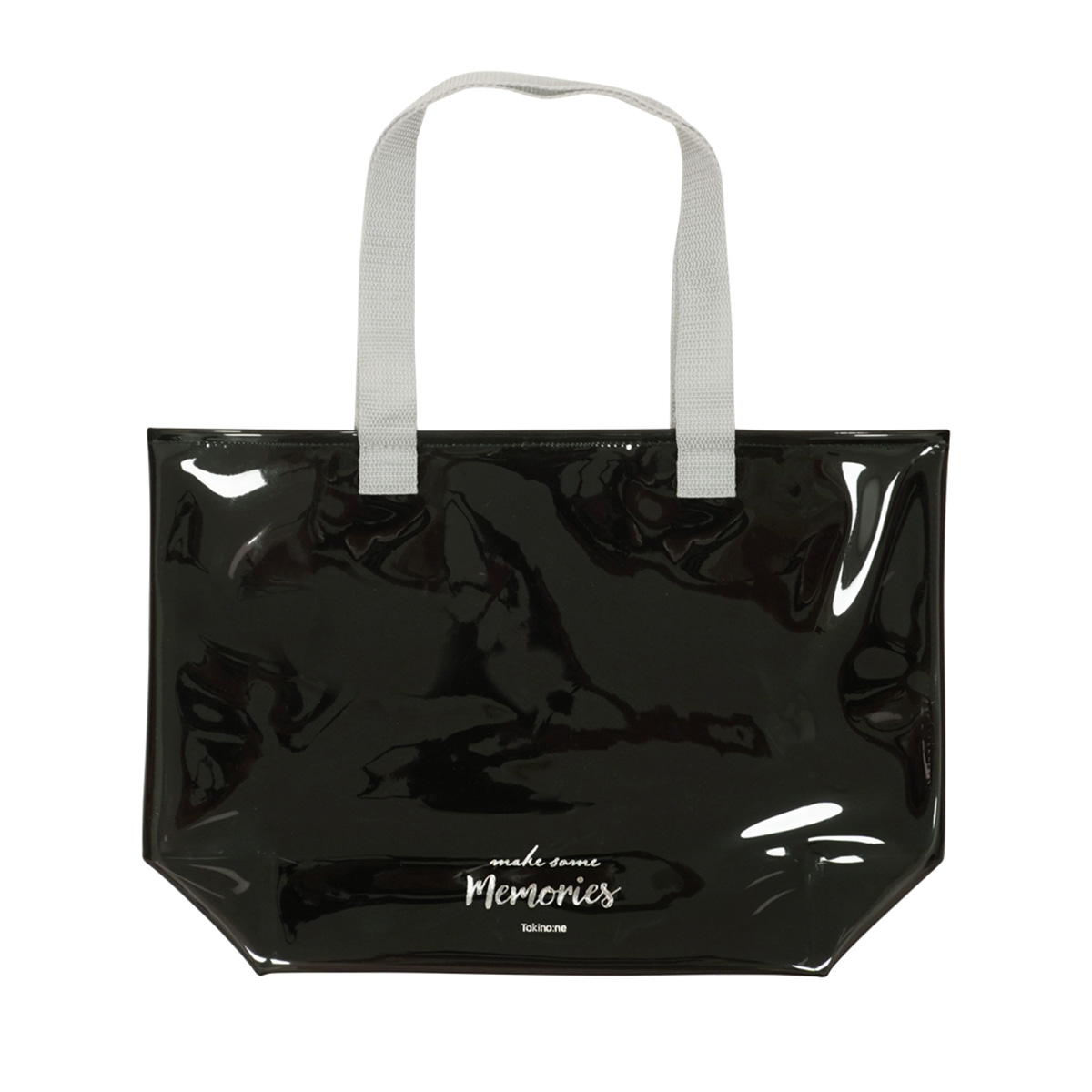 ★希少価値あり　[241 / twoforone] トートバッグ　ブラック OUTLET】Tokinone PB.PVCバッグ S ブラック 065744