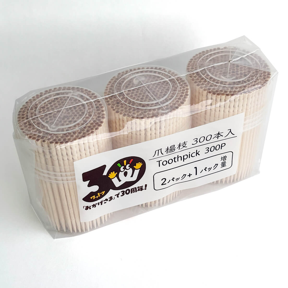 【30周年増量CP】PB.爪楊枝 300本入×3個 067219