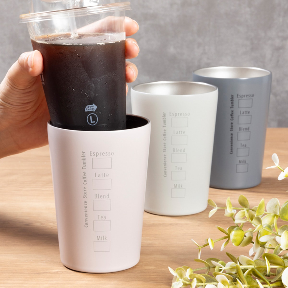 OUTLET】タンブラー 真空二重構造 Tokinone PB.コンビニコーヒー