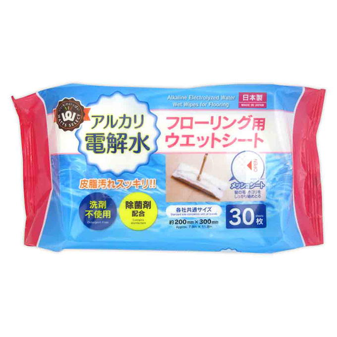 PB.アルカリ電解水フローリング用ウェットシート30枚 078099