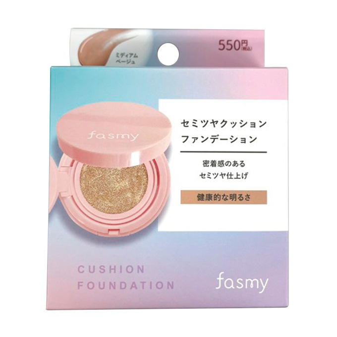 PB.fasmy×コスメヲタちゃんねるサラコラボ セミツヤクッションファンデ03 078414