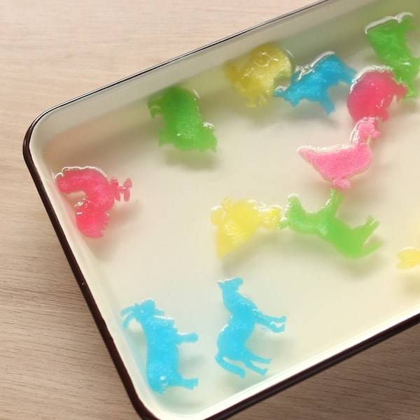 水でふくらむ！スポンジカプセル　081054