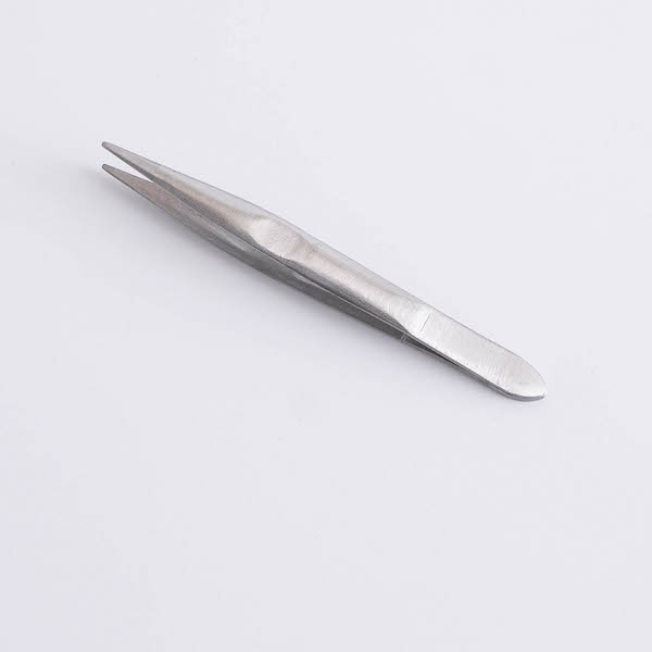 毛抜き ツイーザー ツィーザー ステンレス製 先細 ムダ毛処理　082014