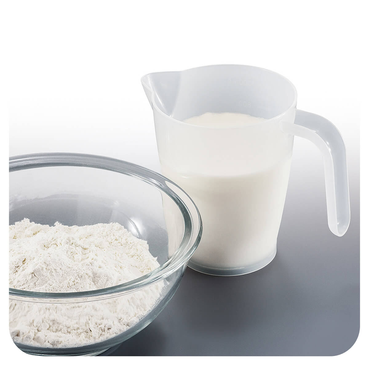 計量カップ 1000ml 計量容器 取っ手付き　097846