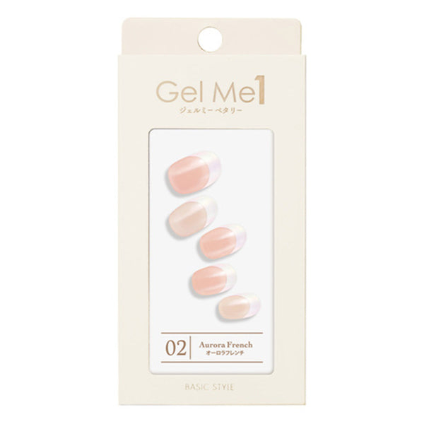 ジェルミーペタリー 02オーロラフレンチ Gel Me 1