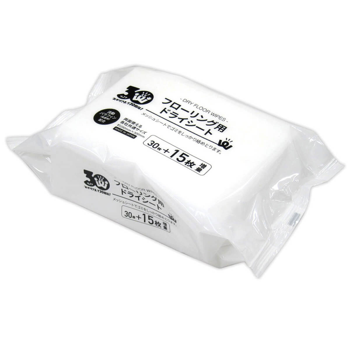【30周年増量CP】PB.フローリング用ドライシート30枚＋15枚【お一人様10点まで】262413