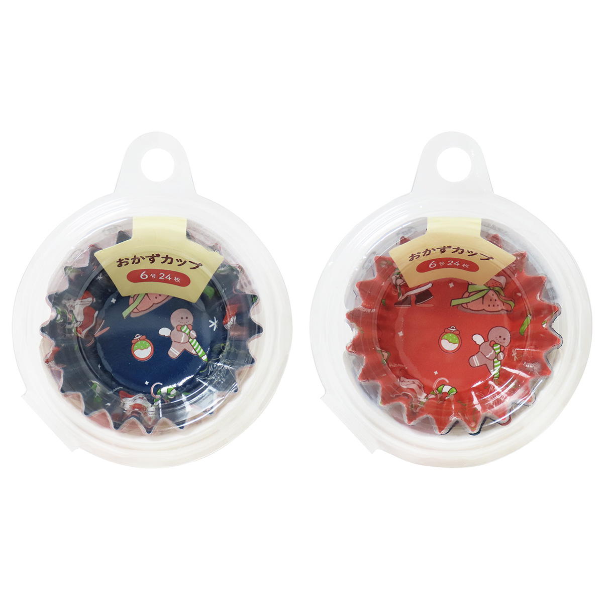 おかずカップマジカルクリスマス6号24枚 301967