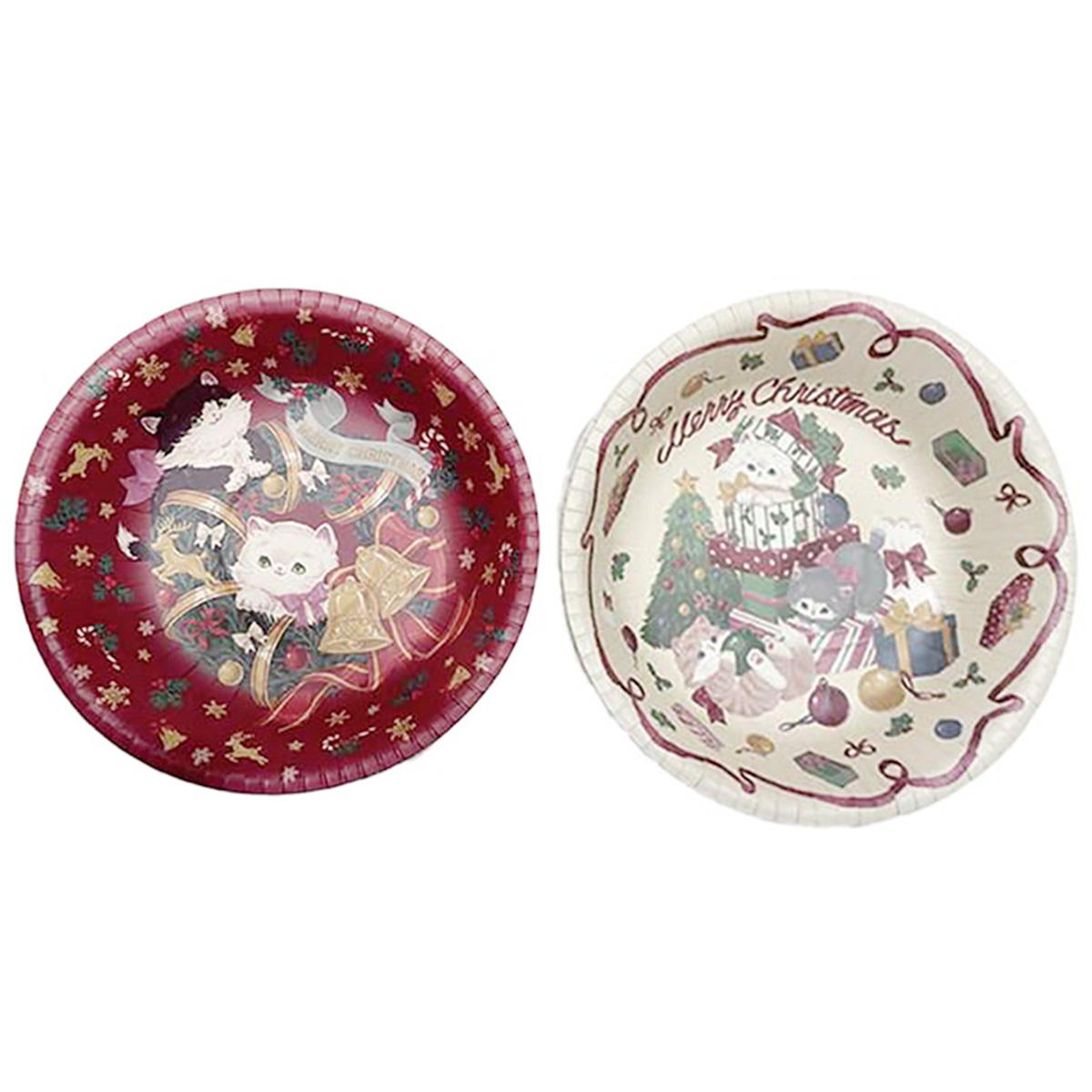 ペーパーボウル 5P ヴィンテージキャット 302320