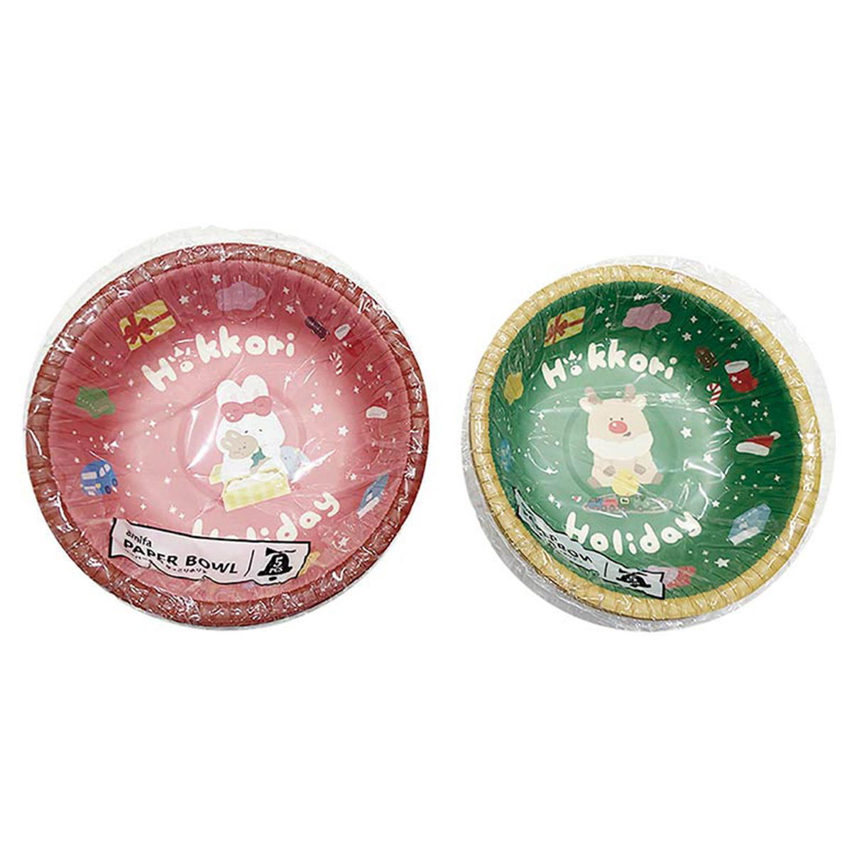 ペーパーボウル 5P ほっこりホリデイ 302675